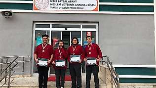 4 gümüş madalya genç şeflerin oldu.