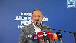 AK Parti'li Özhaseki: 'Kasabaları idare edemeyecek adamlar, cumhurbaşkanı adayıyım diye tafra satıp geziyorlar'