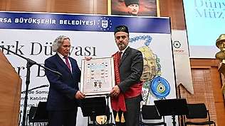 Başkan Aktaş'a fahri profesörlük