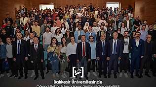 BAÜN'de öğrenci-rektör buluşması gerçekleşti