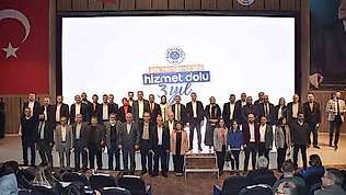 Biga'da hizmet dolu 3 yıl görkemli bir gece ile anlatıldı