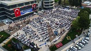 Biga ramazanın bereketini hep birlikte yaşadı