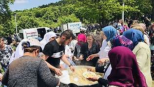 Çan'da Hıdrellez Hayrı düzenlendi
