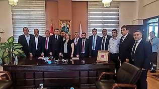 Esnaf Odası'nda devir teslim yapıldı Künkçü görevine başladı