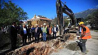 Fethiye'nin alt yapı yatırımı tamamlanıyor