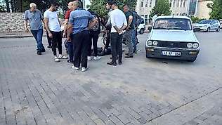 Gediz'de trafik kazası: 1 yaralı