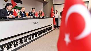 Havran'da Filistin ile 'Kardeşlik ve İşbirliği' protokolü