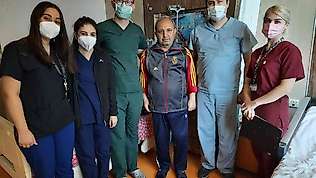 İHA muhabiri Hüseyin Tokmak, bypass ile sağlığına kavuştu