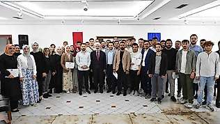 İletişim Akademisi'nde sertifika heyecanı