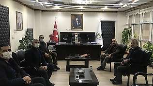 Kaymakam İlyas Memiş Körfez Zeytin Üreticilerini kabul etti