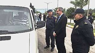 Kaymakamlı trafik denetimi