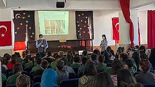 Köyceğiz'de tabiat konulu eğitim verildi