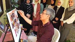 Kur'an kursu öğrencilerine 'Workshop' çalışması
