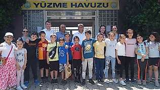 Kuyucak'ta yüzlerce çocuk şenlikte buluştu