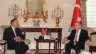 Kuzey Makedonya İçişleri Bakanı Spasovski Manisa'da