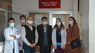 (Özel) Balıkesir'de zor ve riskli bir tiroid ameliyatı daha başarı ile gerçekleştirildi