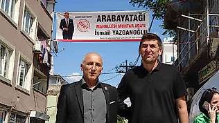 (Özel) Muhtar olabilmek için 19 bin seçmenin tek tek ayağına gidiyor