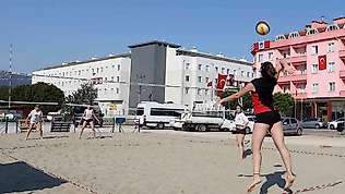 Plaj Voleybolunda ödüller sahiplerini buldu