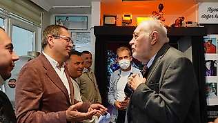 Prof. Dr. İlber Ortaylı'nın 'Köy Enstitülerinin Tarihsel Süreci' söyleşisine yoğun ilgi
