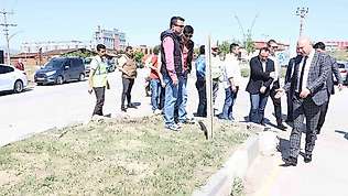 Turgutlu'da eski Manisa yolu yenileniyor