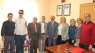 Vali Vekili Mustafa Güney'den 'Engelliler Haftası' ziyareti