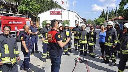 'Gönüllü İtfaiyecileri' hazır