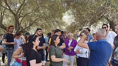 ADÜ'lü öğrenciler Mastaura Antik Kenti'ni gezdi