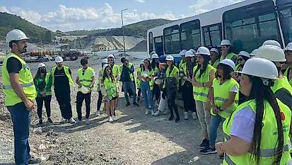 Emet MYO'dan Bor İşletme Müdürlüğü'ne teknik gezi