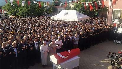 Piyade Uzman Çavuş Hüseyin Cankaya son yolculuğuna uğurlandı
