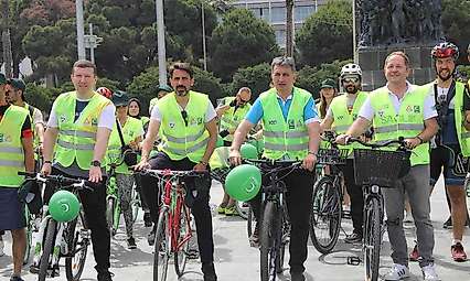 Bağımlılığa karşı pedal çevirdiler