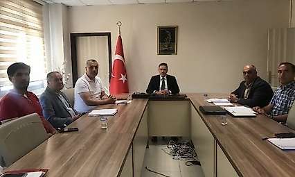 Burhaniye'de BİGEP değerlendirme toplantısı