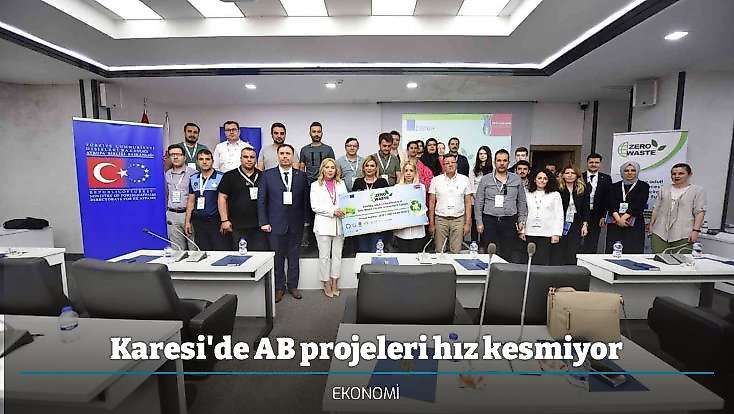 Karesi'de AB projeleri hız kesmiyor