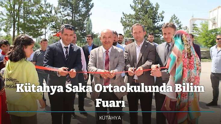 Kütahya Saka Ortaokulunda Bilim Fuarı