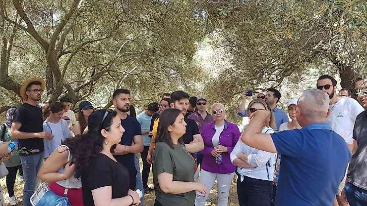ADÜ'lü öğrenciler Mastaura Antik Kenti'ni gezdi