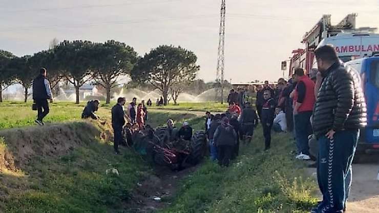 Altınova'da traktör kazası: 1 ölü