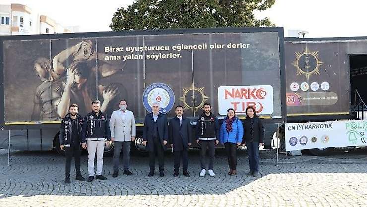 Bağımlılıkla Mücadele Narkotik TIR'ı Çanakkale'de