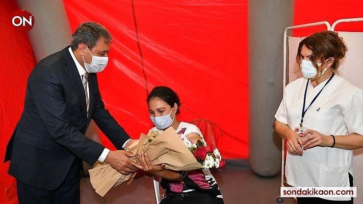 Balıkesir'de 1 milyonuncu aşı yapıldı