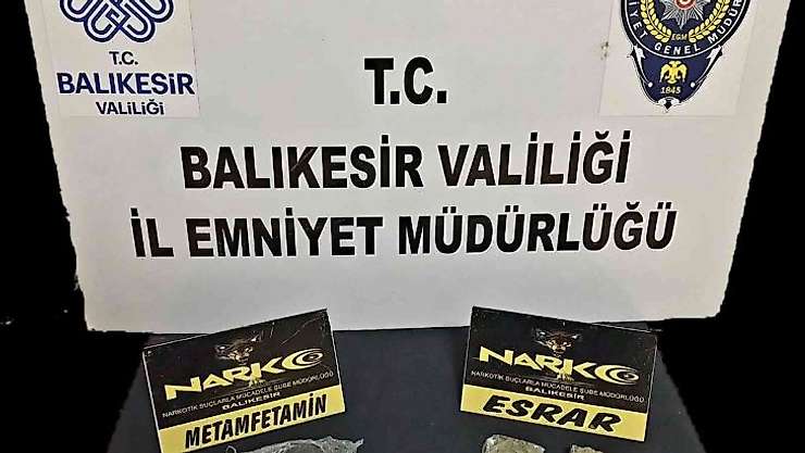 Balıkesir'de polis ve jandarmadan 'Huzur' operasyonu