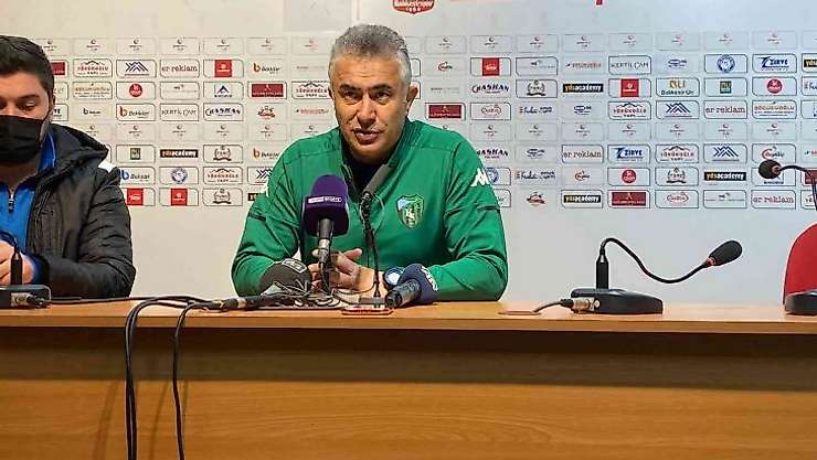 Balıkesirspor- Kocaelispor maçının ardından