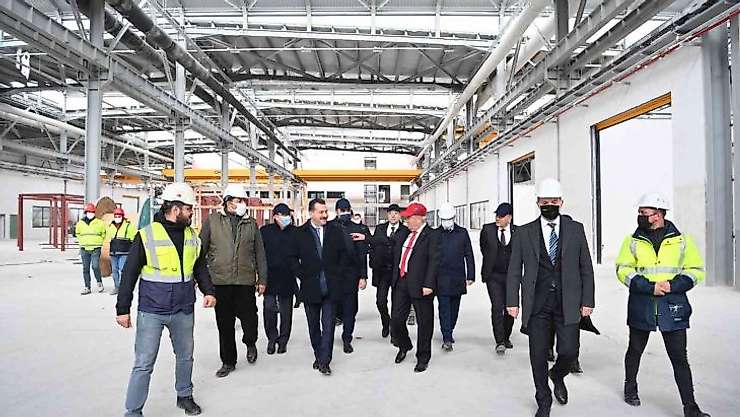 Başkan Yılmaz, savunma sanayi üreticisi fabrikayı gezdi