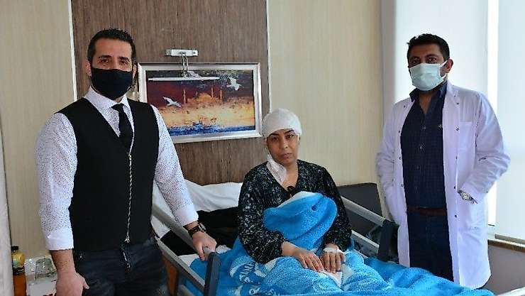 BAÜN Hastanesi'nde riskli beyin ameliyatı başarıyla yapıldı