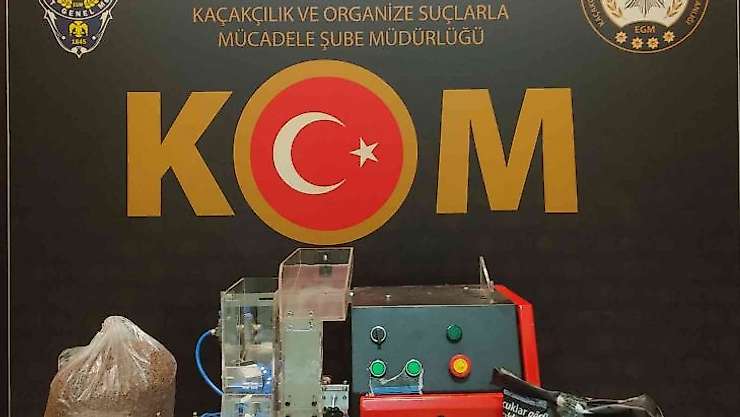 Çanakkale'de kaçak tütün operasyonu