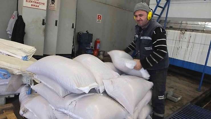Çevre dostu yakıt zeytin çekirdeği yok satıyor