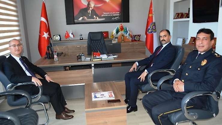Kaymakam Yaman'dan Ayvalık Polisi'ne ziyaret