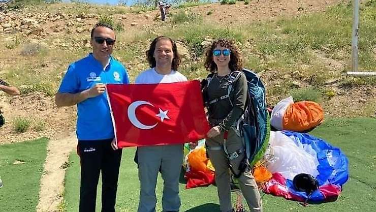 Kaymakamdan Pamukkale semalarında anlamlı uçuş