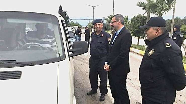 Kaymakamlı trafik denetimi