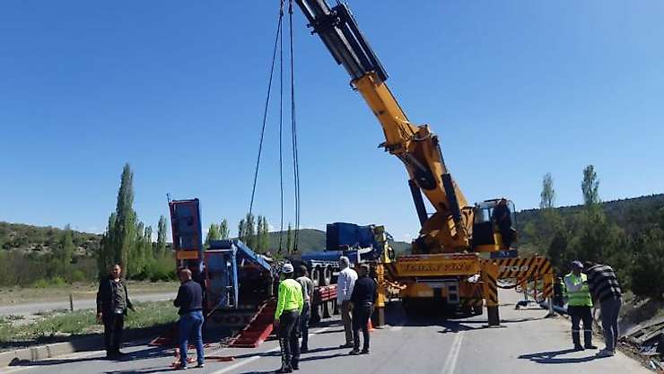 Kütahya'da trafik kazası: 1 yaralı