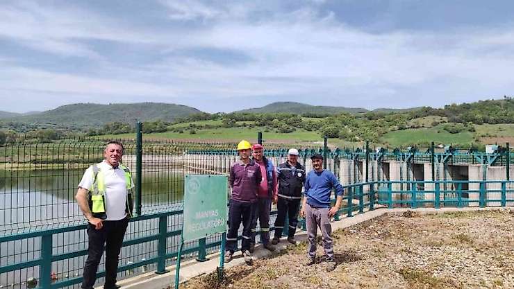 Manyas'ta tarımsal sulama sezonu başladı