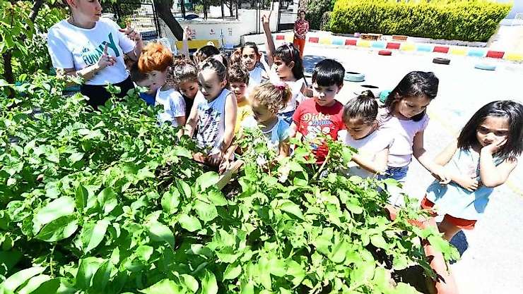 Minikler için tarım atölyesi