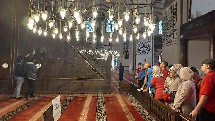 Slovakyalı öğrenciler Bursa'ya hayran kaldı
